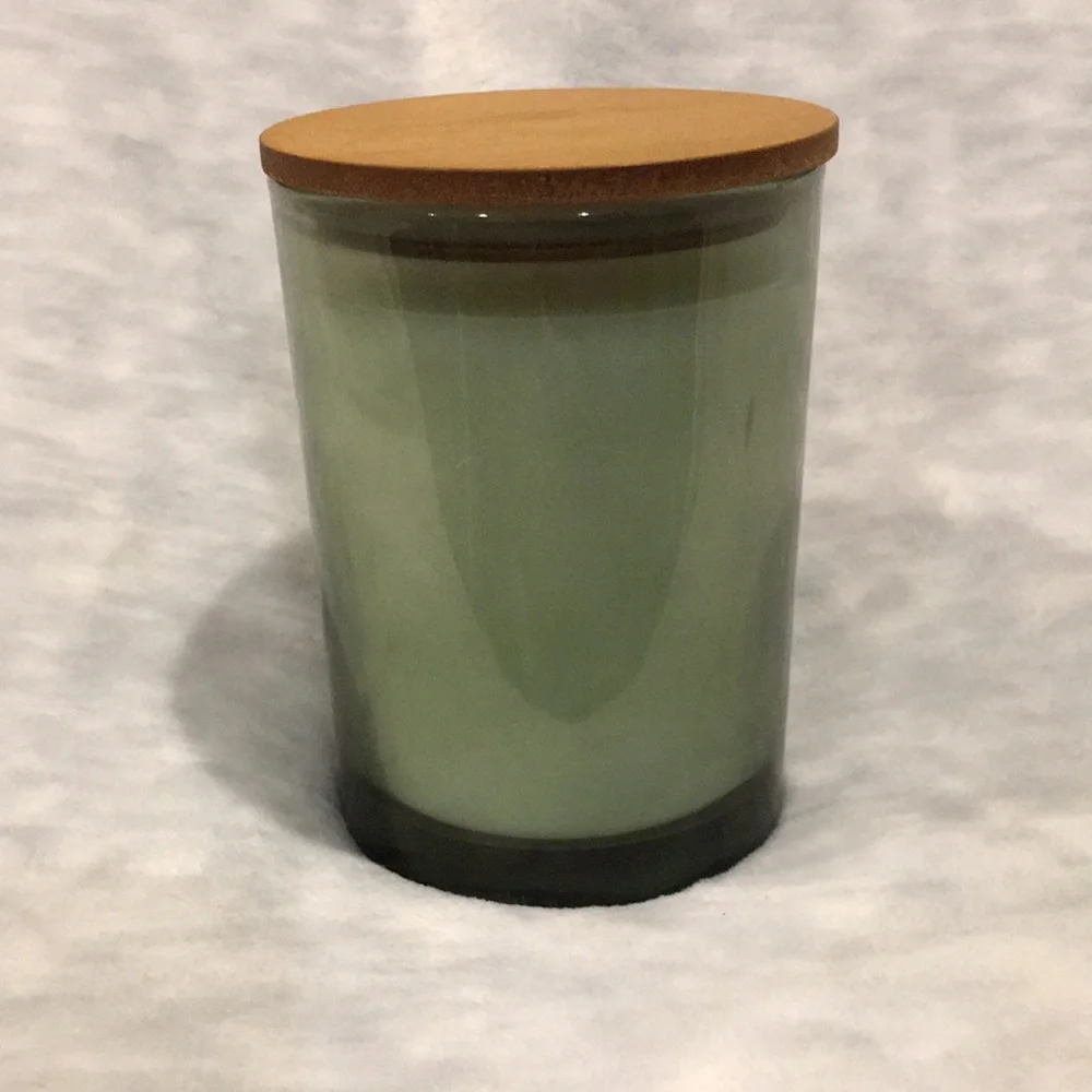 Glass Live For Now Scented Single Wick Home Decore Candle Beachwood 8.5oz NWT - Picture 5 of 16
